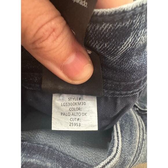 Liverpool Jeans Men 29W 30L Kingston Modern Straight Classic Coolmax Dark Wash - Picture 6 of 13